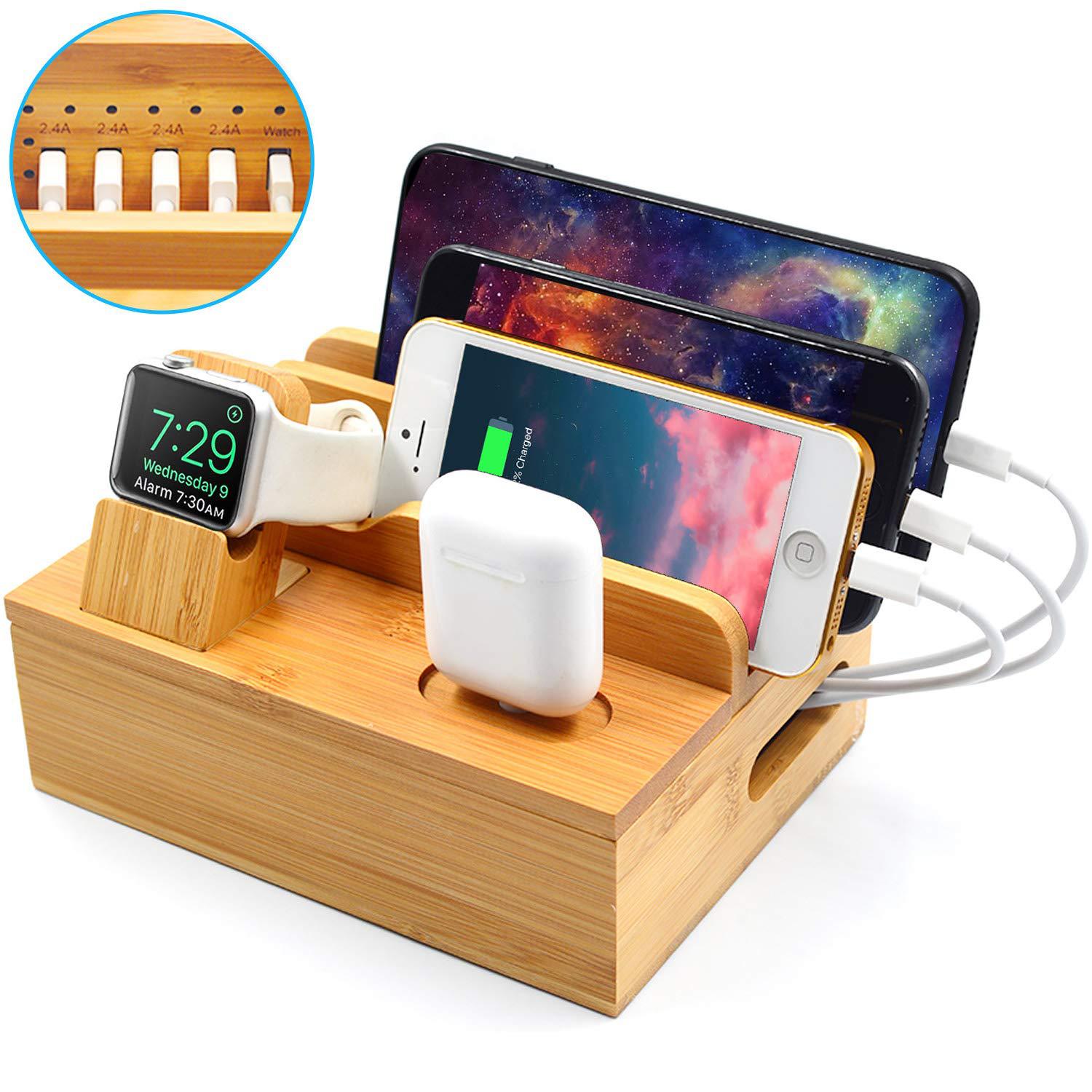 Bamboo multi-function storage cartridge usb 1905 charger