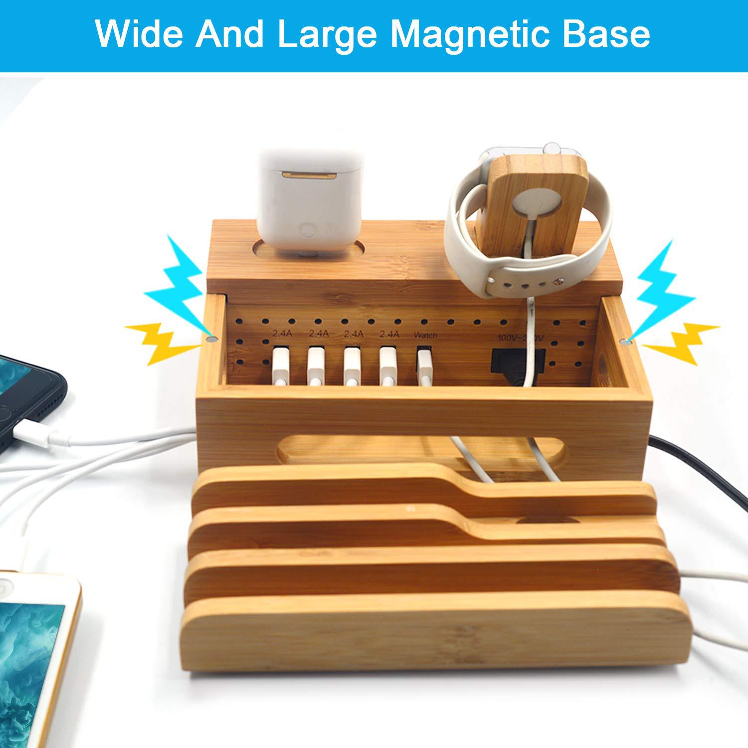 Bamboo multi-function storage cartridge usb 1905 charger