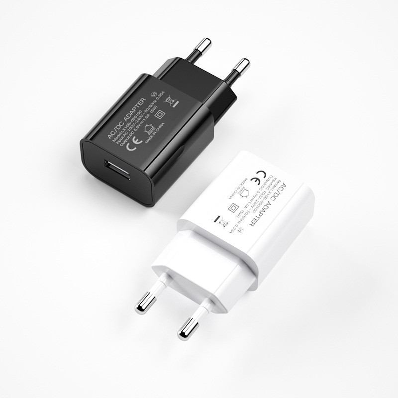 European CE certified 5v1a charger