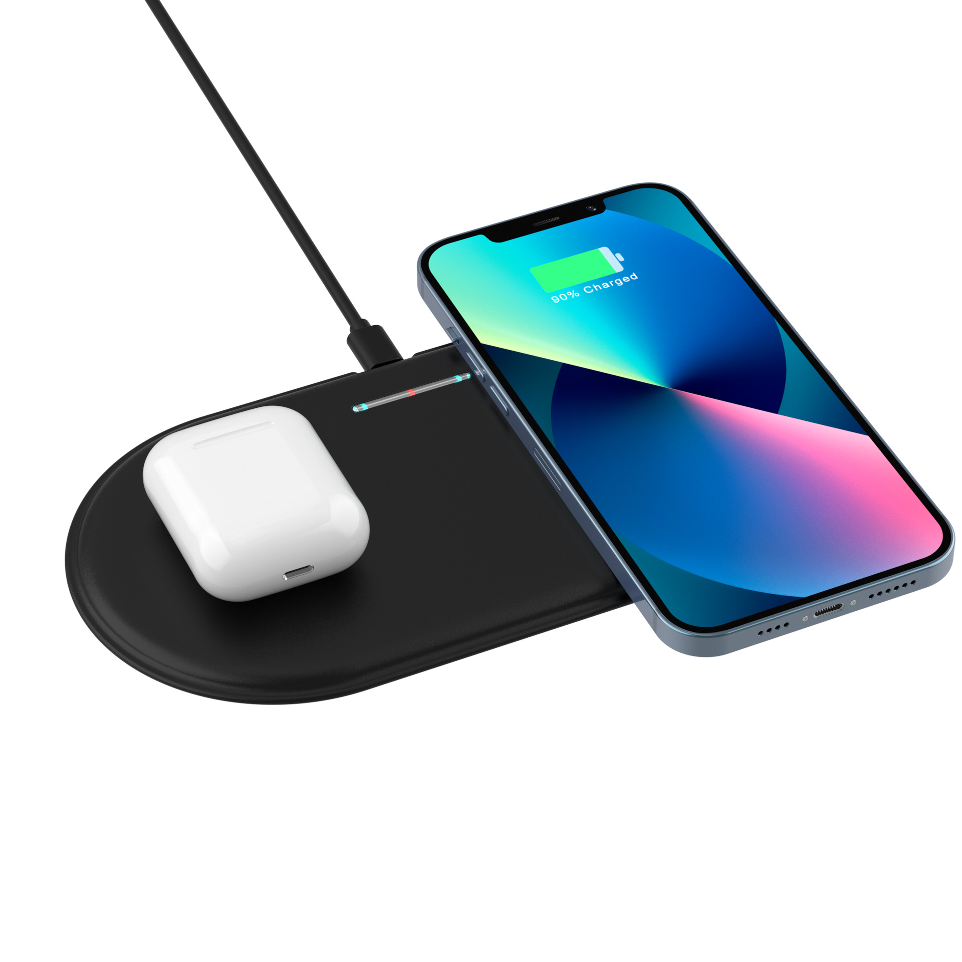 Two-in-one wireless charger